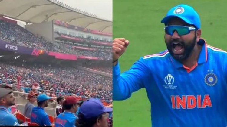 Ind vs Pak: मैच के बीच गूंजा 'जय श्री राम राजा राम', देखें Video