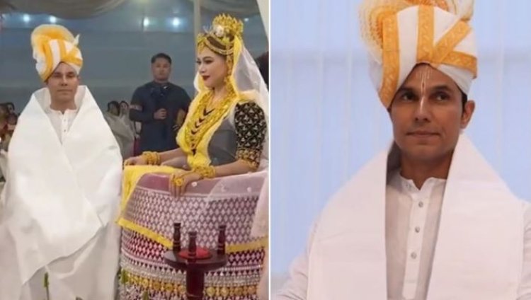 दूल्हा बने रणदीप हुड्डा..लिन लैशराम संग रचाई शादी..देखें Video