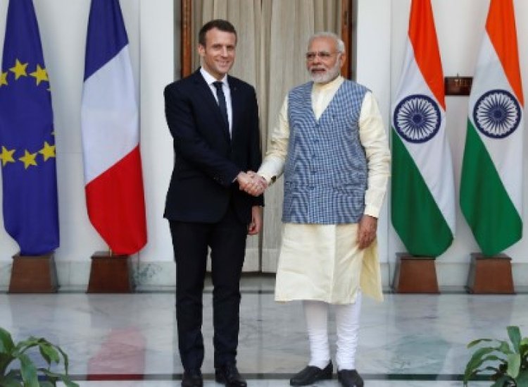 भारत और फ्रांस के बीच हुई साझेदारी, कई अहम मुद्दों पर बनी सहमति