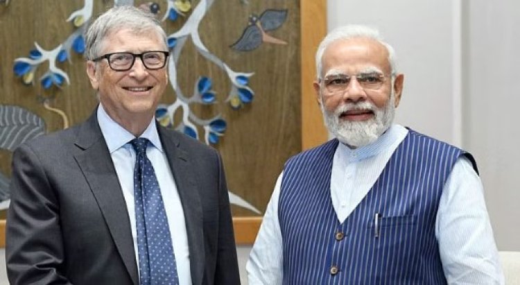 'डॉली चायवाले' के बाद PM Modi और Bill Gates की हुई मुलाकात, कई अहम विषयों पर की चर्चा