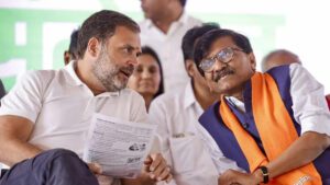 Sanjay Raut With Rahul Gandhi VK News